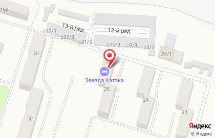 Гостиница Звезда КАТЭКа на карте