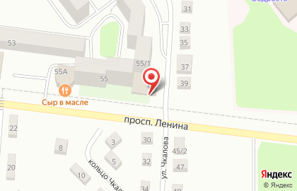 Торговая компания Техноавиа на проспекте Ленина на карте