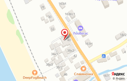 Учебный центр Скиф в Лазаревском внутригородском районе на карте