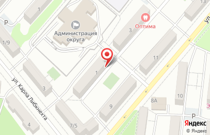 Участковый пункт полиции №1 в Королёве на карте