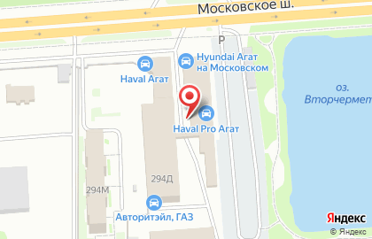 ЗАО Банкомат, ЮниКредит Банк на Московском шоссе на карте