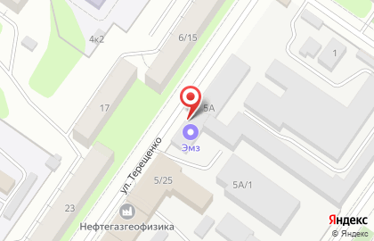 Техтранс на улице Терещенко на карте