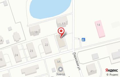Универсам Пятёрочка на Парковой улице на карте