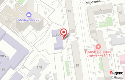 Свердловский учебный центр профессиональных квалификаций на улице Испанских Рабочих на карте