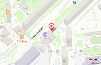 Магазин разливного пива район Люблино на карте