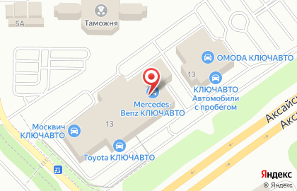 Малярно-кузовной центр КЛЮЧАВТО на Аксайском проспекте на карте