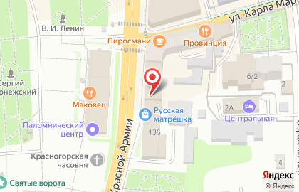 Сергиево-Посадская Городская Прокуратура на карте