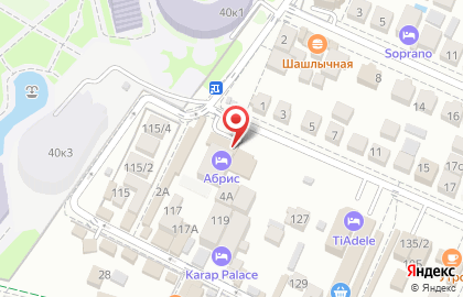 Ресторанно-гостиничный комплекс Абрис на карте
