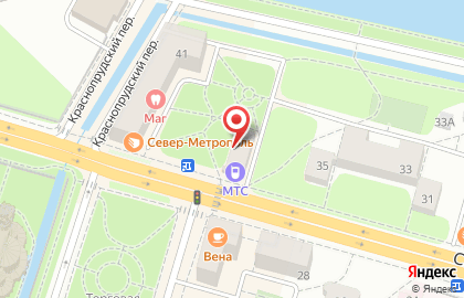 Пулково-Сервис на Санкт-Петербургском проспекте на карте