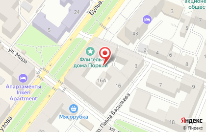 Ампер на улице Некрасова на карте