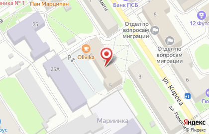 Центр бухгалтерских услуг в Петрозаводске на карте