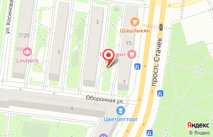 Ветеринарная клиника в Кировском районе на карте