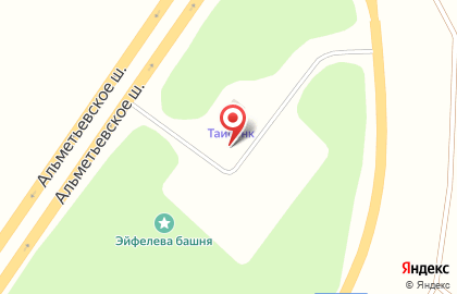 Таиф-нк азс на Альметьевском тракте на карте