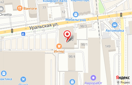 Торговый дом Август в Карасунском районе на карте
