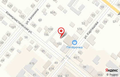 Петровская застава на карте