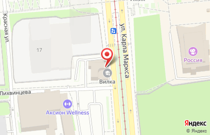 Кулинарная студия Вилка на улице Карла Маркса на карте