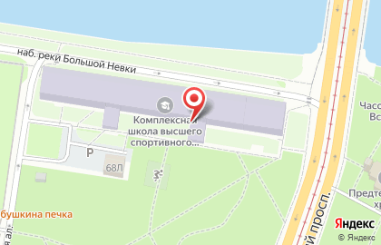 Спортивный клуб Самбо-Питер на Каменноостровском проспекте на карте
