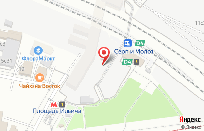 Кафе Самарканд Сити в Москве на карте