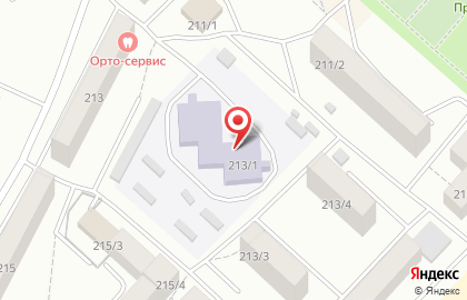 Средняя общеобразовательная школа №17 на Советской улице на карте