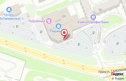 Аптечный пункт в Петропавловске-Камчатском на карте