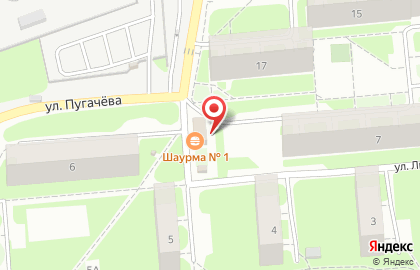 Пинта на улице Льва Толстого на карте