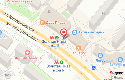 Магазин цветов FLOraОПТ на Кошурникова на карте