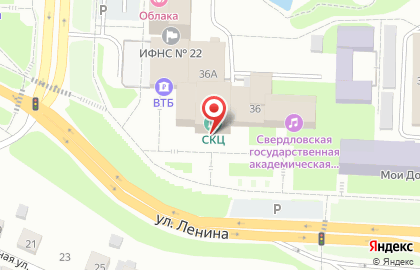 Международный Восточно-Европейский университет в Каменск-Уральском на карте
