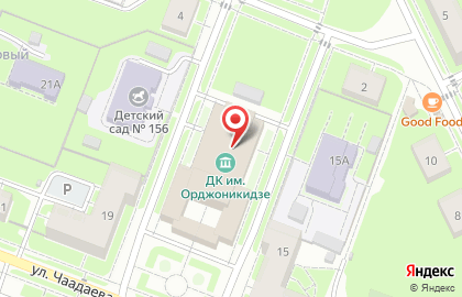 Дружба, Клуб Ветеранов на карте