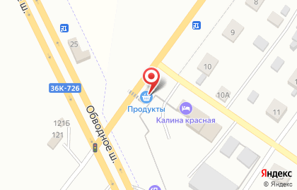Продуктовый магазин в Самаре на карте