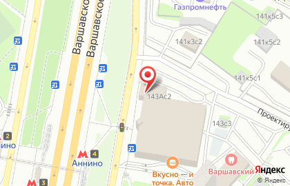 Букмекерская контора BetBoom на Варшавском шоссе на карте