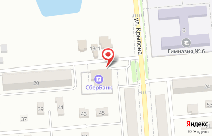 Проектно-кадастровая группа Точка на улице Крылова на карте