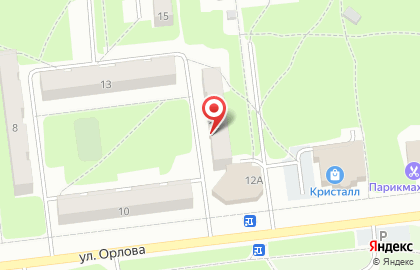 Стоматология Профи на улице Орлова на карте