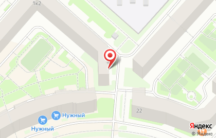 Детский клуб Clever Fox на карте