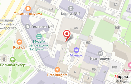Сервисный пункт GSM-Сервис в Нижегородском районе на карте