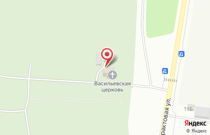 Храм Василия Великого на Тепличной улице на карте