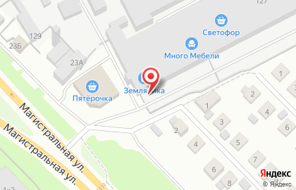 Мебельный центр Земляника в Нижнем Новгороде на карте
