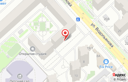 Студия эпиляции Epiline Красноярск на улице Водопьянова на карте