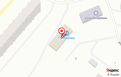 Универсам Пятёрочка в Мурманске на карте