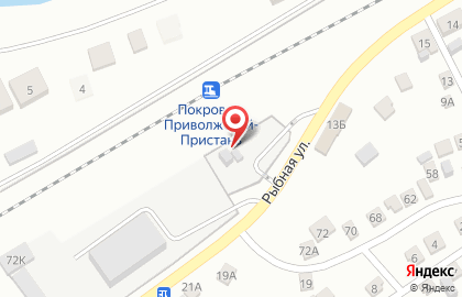 АЗС Комбин на Рыбной улице на карте