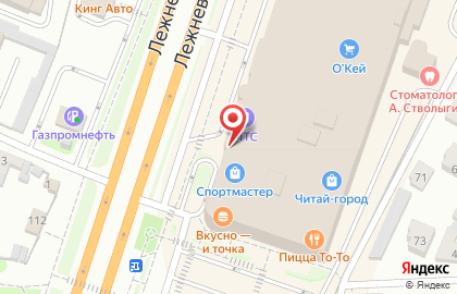 Магазин сувениров Prezent на Лежневской улице на карте