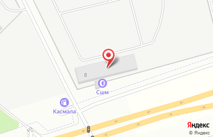 Красная Стройка на карте