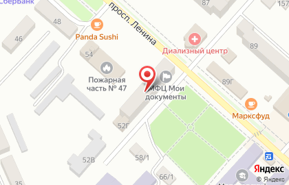 Многофункциональный центр Мои документы, многофункциональный центр на проспекте Ленина на карте