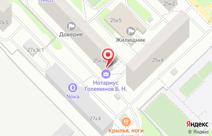 Центр недвижимости в Москве на карте
