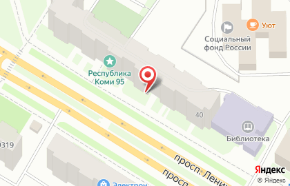 Лабораторная служба Хеликс на проспекте Ленина на карте