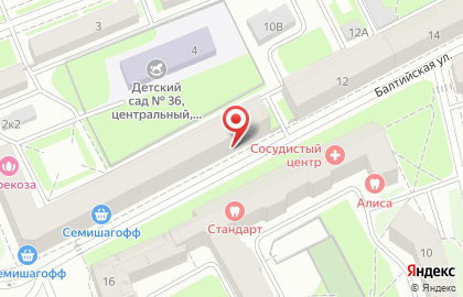 Интернет-магазин 24weld.ru на Балтийской улице на карте