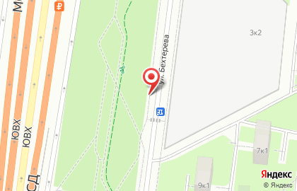 гск №1 на улице Бехтерева на карте