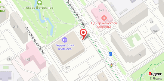 Центр здоровья Первая клиника Марьино на карте
