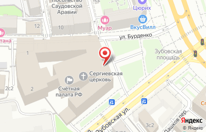 Счетная палата РФ на карте