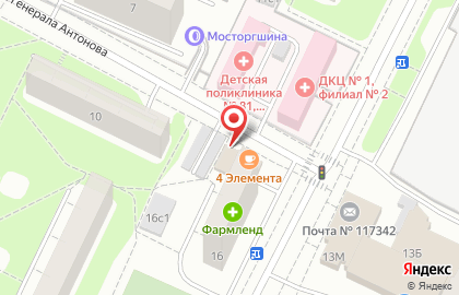 Аптека ЭкономЪ на улице Введенского на карте