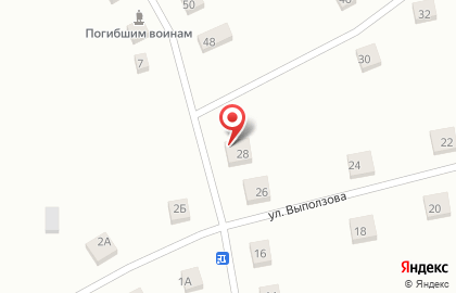 Продуктовый магазин в Тюмени на карте